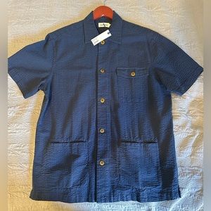 Taylor Stitch Navy Casual Button Down Shirt